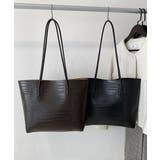 クロコ型押し トートバッグ 2点セット | SUNSHINE CLOSET | 詳細画像10 