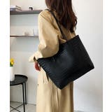 クロコ型押し トートバッグ 2点セット | SUNSHINE CLOSET | 詳細画像4 