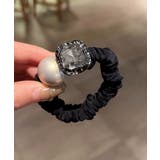 ビジュー付き ヘアゴム レディース 上品 | SUNSHINE CLOSET | 詳細画像4 