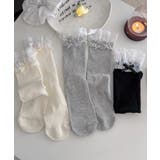 レース付き リボンソックス 可愛い 靴下 | SUNSHINE CLOSET | 詳細画像16 