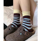 カラーボーダー ソックス 可愛い 靴下 | SUNSHINE CLOSET | 詳細画像3