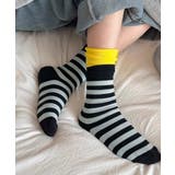 カラーボーダー ソックス 可愛い 靴下 | SUNSHINE CLOSET | 詳細画像6