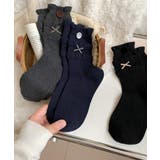 ボタン リブソックス レディース 可愛い | SUNSHINE CLOSET | 詳細画像16