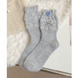 ボタン リブソックス レディース 可愛い | SUNSHINE CLOSET | 詳細画像19