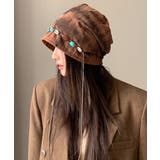 装飾付き ルーズキャップレディース 小顔 | SUNSHINE CLOSET | 詳細画像10 