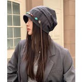 装飾付き ルーズキャップレディース 小顔 | SUNSHINE CLOSET | 詳細画像2 