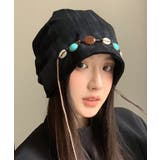 装飾付き ルーズキャップレディース 小顔 | SUNSHINE CLOSET | 詳細画像5 