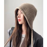 耳あて付き ニットハット 小顔ニット帽子 | SUNSHINE CLOSET | 詳細画像10 