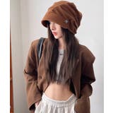 コーデュロイ ツバ付きキャスケット 小顔 | SUNSHINE CLOSET | 詳細画像2 