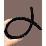 スタッズ付き サテンカチューシャ 韓国風 | SUNSHINE CLOSET | 詳細画像11 