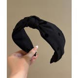ドット柄 ねじり ワイドカチューシャ小顔 | SUNSHINE CLOSET | 詳細画像6 