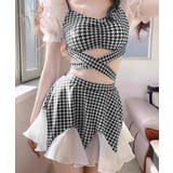 パフスリーブ タンキニ 水着2点セット | SUNSHINE CLOSET | 詳細画像9 