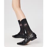 レディース シースルーソックス 大人可愛い | SUNSHINE CLOSET | 詳細画像2