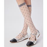 レディース 水玉シースルーソックス 可愛い | SUNSHINE CLOSET | 詳細画像1