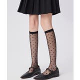 レディース 水玉シースルーソックス 可愛い | SUNSHINE CLOSET | 詳細画像3