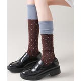 レディース 水玉柄 ロングソックス | SUNSHINE CLOSET | 詳細画像12