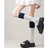 レディース 水玉柄 ロングソックス | SUNSHINE CLOSET | 詳細画像6