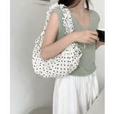 大人可愛い ギャザー手提げバッグ レディース | SUNSHINE CLOSET | 詳細画像4
