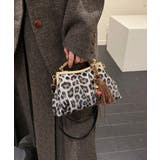 タッセルチャーム付きハンドバッグ ヒョウ柄 肩掛けバッグ | SUNSHINE CLOSET | 詳細画像6