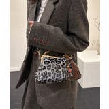 タッセルチャーム付きハンドバッグ ヒョウ柄 肩掛けバッグ | SUNSHINE CLOSET | 詳細画像9