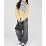 韓国風マフラーレディース チクチクしないニットストール 無地厚手 | SUNSHINE CLOSET | 詳細画像4