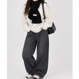 韓国風マフラーレディース チクチクしないニットストール 無地厚手 | SUNSHINE CLOSET | 詳細画像8