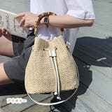 アイボリー | 巾着かごバッグ トートバッグ 2WAY | SUNSHINE CLOSET