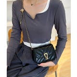 ミニショルダーバッグ キルティング鞄上品 | SUNSHINE CLOSET | 詳細画像5 