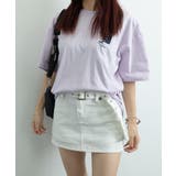Tシャツ英文字 ロゴプリント半袖Tシャツ | ANGELCLOSET | 詳細画像10