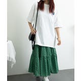 Tシャツ英文字 ロゴプリント半袖Tシャツ | ANGELCLOSET | 詳細画像5