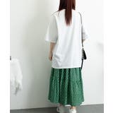 Tシャツ英文字 ロゴプリント半袖Tシャツ | ANGELCLOSET | 詳細画像7