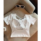 背中あきトップス カップ付き ブラトップ | SUNSHINE CLOSET | 詳細画像14 