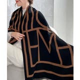 リバーシブル大判マフラー幾何学柄ストール | SUNSHINE CLOSET | 詳細画像7 