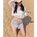 シアートップス 透け感 韓国風カジュアル | SUNSHINE CLOSET | 詳細画像5 