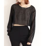 シアートップス 透け感 韓国風カジュアル | SUNSHINE CLOSET | 詳細画像7 