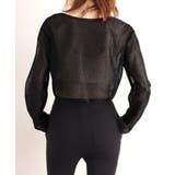 シアートップス 透け感 韓国風カジュアル | SUNSHINE CLOSET | 詳細画像9 