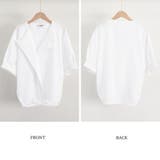 シャツブラウス 半袖トップス レディース | ANGELCLOSET | 詳細画像3