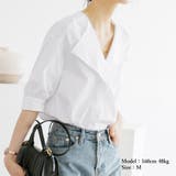 シャツブラウス 半袖トップス レディース | ANGELCLOSET | 詳細画像5