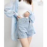 デニムショートパンツレディース美脚短パン | SUNSHINE CLOSET | 詳細画像9 