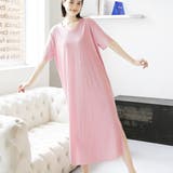 Tシャツワンピース ロングワンピ 涼しい | ANGELCLOSET | 詳細画像12