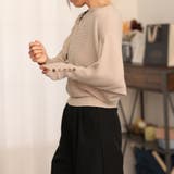 ボートネックドルマンニットトップス 上品 | SUNSHINE CLOSET | 詳細画像12