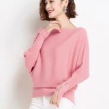 ボートネックドルマンニットトップス 上品 | SUNSHINE CLOSET | 詳細画像7