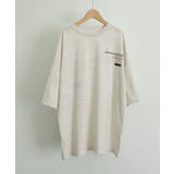 オーバーサイズ 英文字ロゴ 半袖Tシャツ | ANGELCLOSET | 詳細画像11