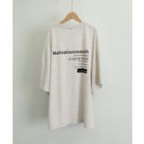 オーバーサイズ 英文字ロゴ 半袖Tシャツ | ANGELCLOSET | 詳細画像12