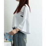 オーバーサイズ 英文字ロゴ 半袖Tシャツ | ANGELCLOSET | 詳細画像4
