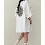 バックプリントTシャツ ゆったりビッグt | ANGELCLOSET | 詳細画像5