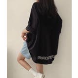 ロゴTシャツ ゆったり プルオーバー夏服 | SUNSHINE CLOSET | 詳細画像6 