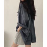 ロゴTシャツ ゆったり プルオーバー夏服 | SUNSHINE CLOSET | 詳細画像8 