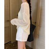 Vネックメッシュニットトップス 重ね着 レディース | SUNSHINE CLOSET | 詳細画像10 