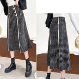 フレアスカートニットスカートハイウエスト | SUNSHINE CLOSET | 詳細画像6 